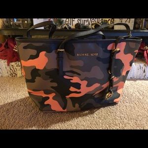 RARE Michael Kors camo purse!